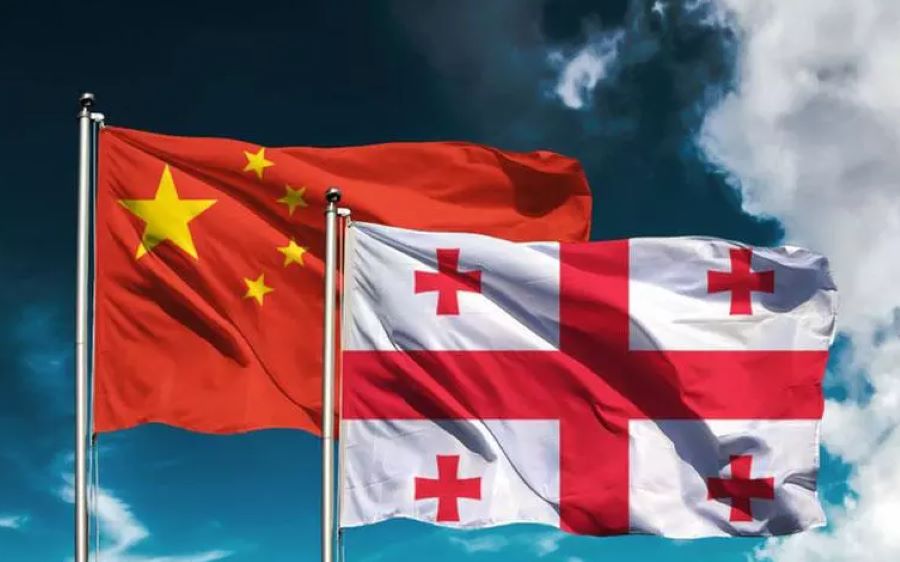 Serokê Çînê, ligel Serokwezîrê Gurcistanê civiya