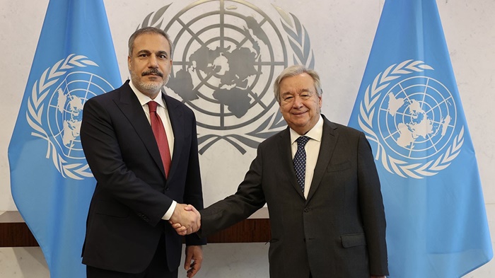 Guterres û Fîdan sandina genimê Ukraynayê gotûbêj kirin