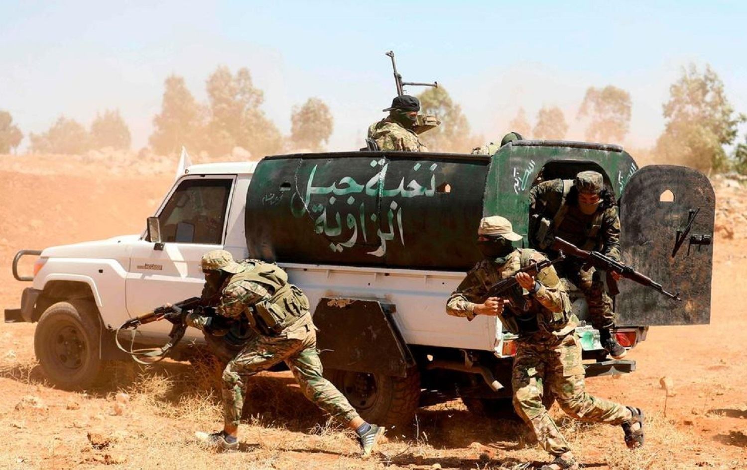 Li Cebel El Ekrad serê çekdaran û rejîma Sûriyê: 6 kustî…