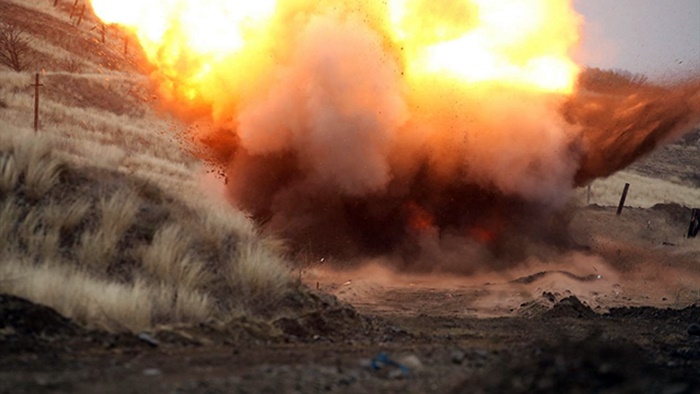 Li Bradostê mîna heyama rejîma Beas bi sivanekî de teqiya