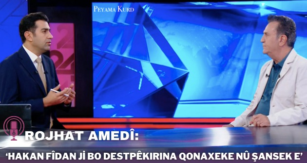 Rojhat Amedî: Tirkiye karta PKKê wekî fisar bikar tîne