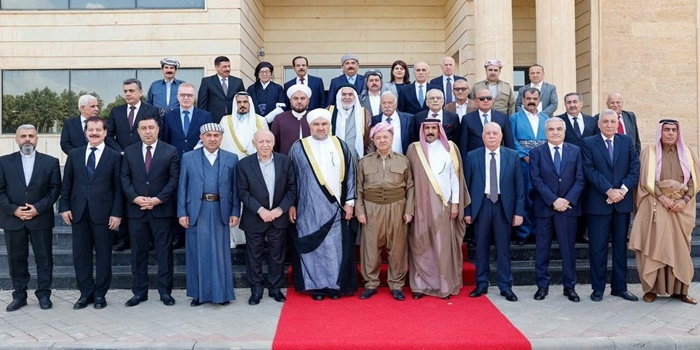 Serok Barzanî ji nûnerên pêkhateyên Kerkûkê re rêya çareseriya kêseyan nîsan da