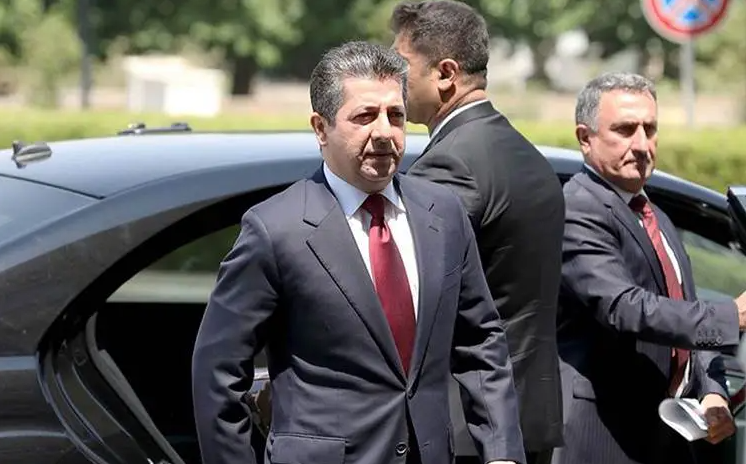 Serokwezîr Barzanî, ligel sandekê çû Bexdayê