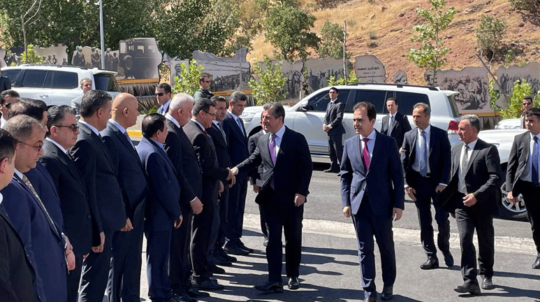 Serokwezîr Barzanî, ji bo vekirina projeyekê çû Zaxoyê