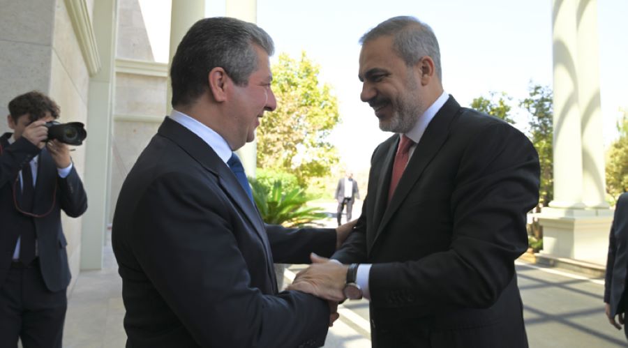 Serokwezîr Barzanî, ligel Hakan Fîdan civiya