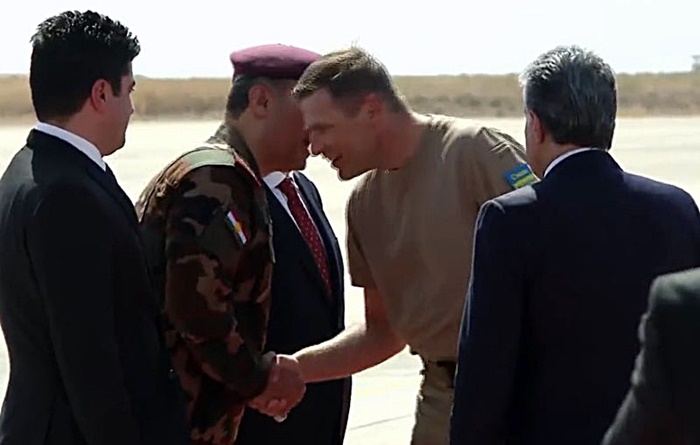 Wezîrê Berevaniyê yê Estonîya bi serdaneke fermî gihîst Hewlêrê