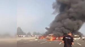 Li Misrê qeza zincîre çêbû: 32 mirî û 63 birîndar hene