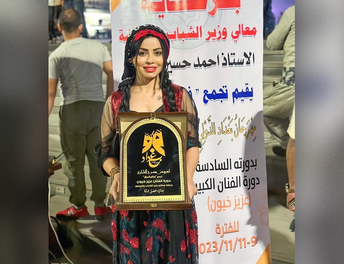 Keçeke Kurd xelata bastirîn keça aktor li Festîvala Bexdayê ya Sanoyê wergirt