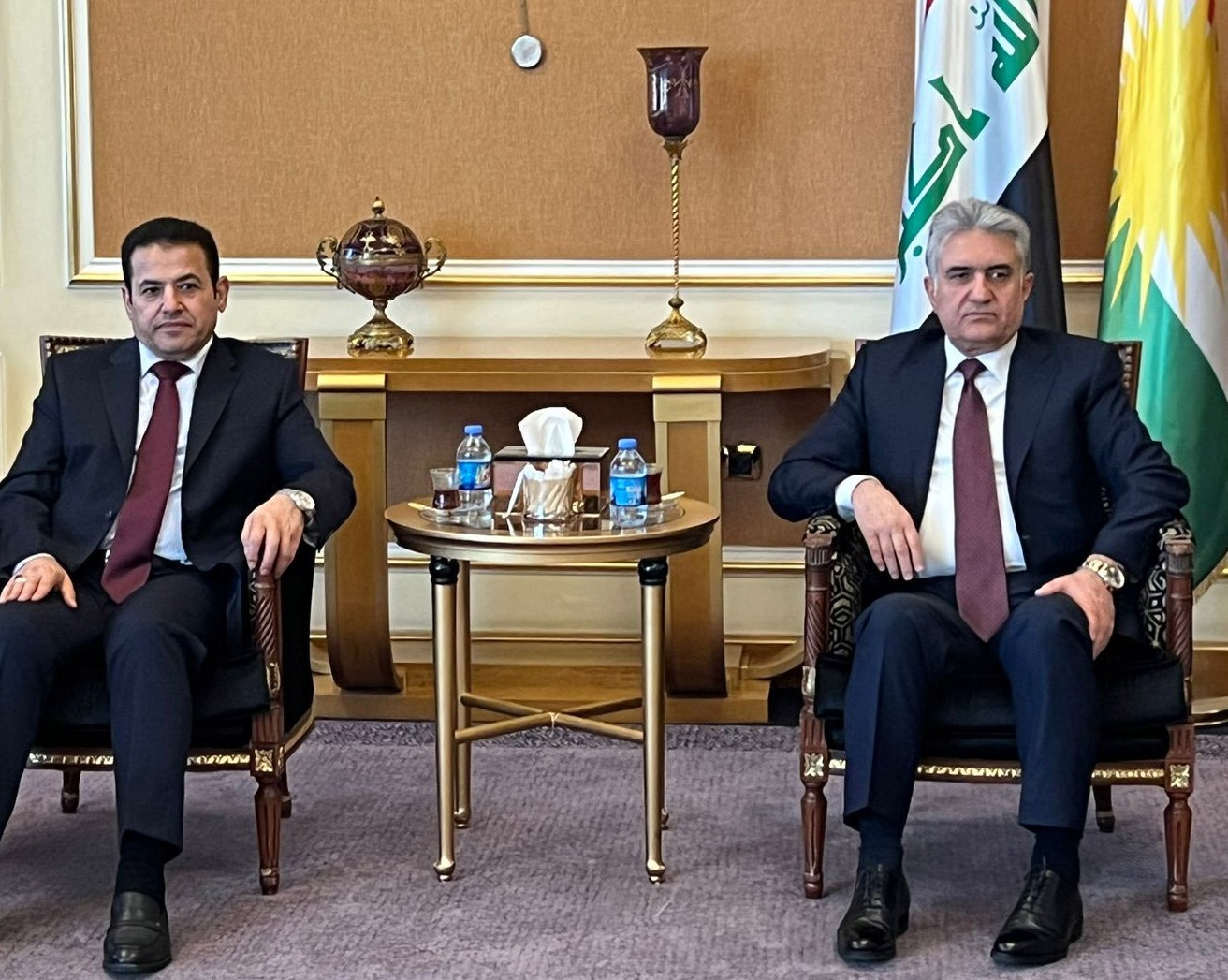 Qasim Arecî ji aliyê Rêber Ehmed ve hat pêswazîkirin