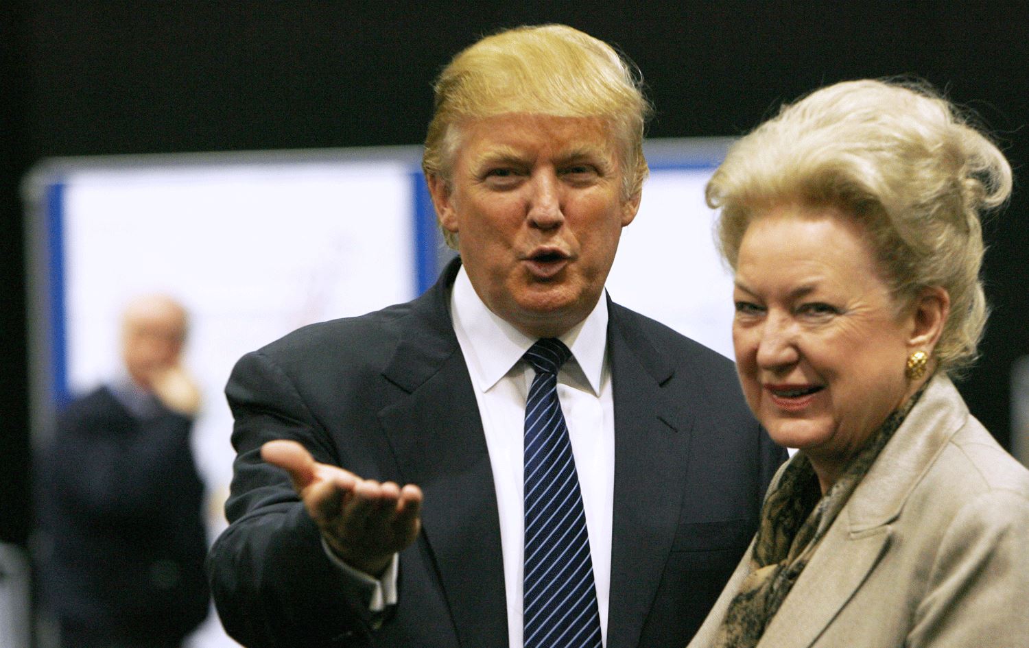 Xuska Donald Trump li mala xwe mirî hat dîtin