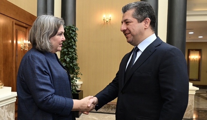 Mesrûr Barzanî bi sanda bilind a Amerîka re kêseyên navbera Bexda û Hewlêrê gotûbêj kir