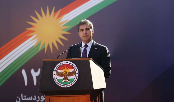 Nêçîrvan Barzanî: Ala Kurdistanê sembola daxwazên me yên hevpar e