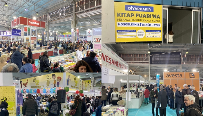 Di 5 rojan de 237.768 kesan serdana Pêsengeha Pirtûkan a Amedê kir