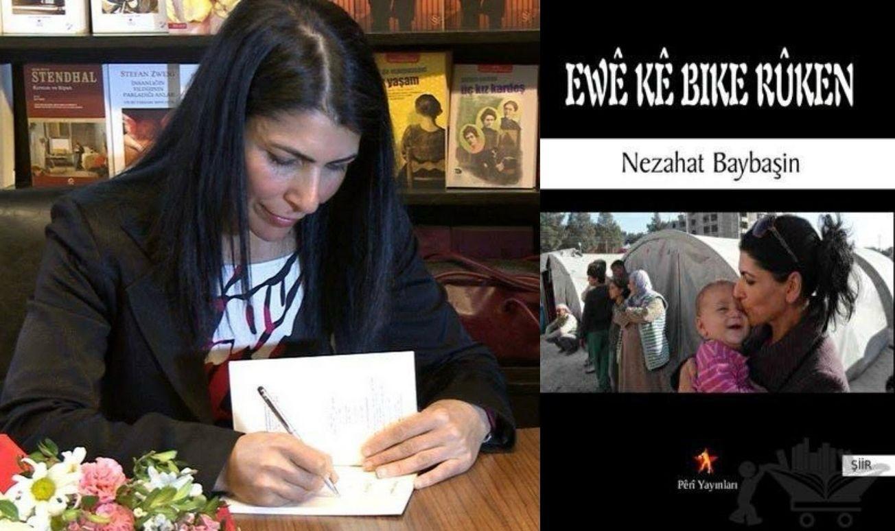 Pirtûka Nezahat Baybasîn a helbestên kurdî, îngilîzî û tirkî derket