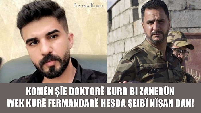 Doktorê Kurd Rêbîn Zendî di hedefa komên Sîe de ye!