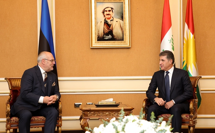 Nêçîrvan Barzanî: Em dixwazin di çend waran de ji Estonyayê sûdê werbigrin