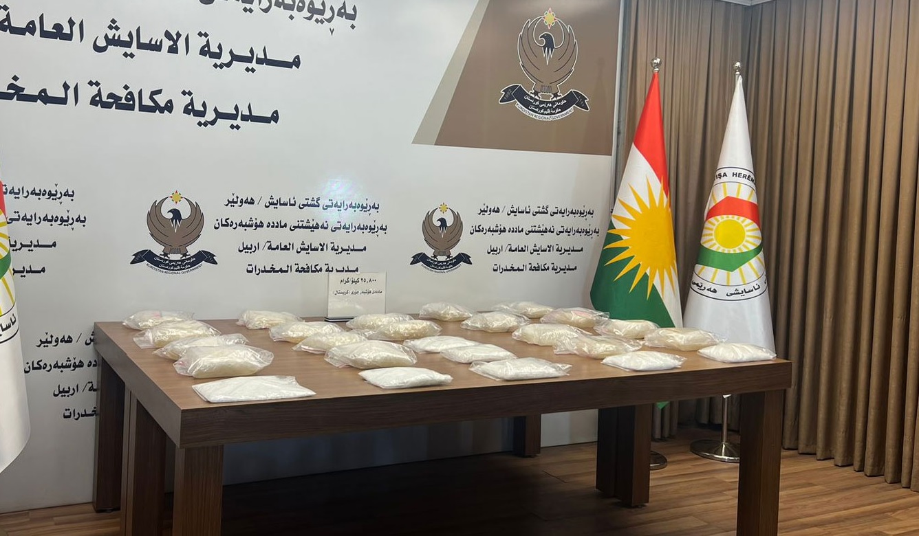 Li Hewlêrê operasyon: 3 tîryakfros û 24 kîlo krîstal hatin girtin