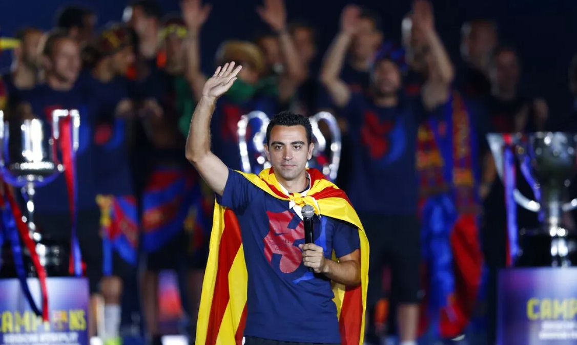 Xavi dest ji rahêneriya Barcelonayê berdide
