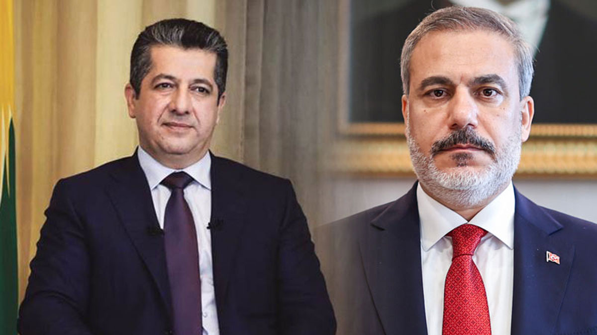 Serokwezîr Barzanî û Hakan Fîdan civiyan