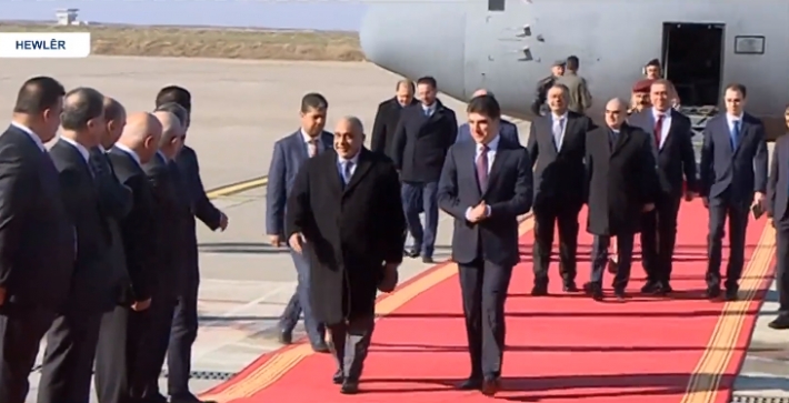 Serokwezîrê Iraqê Adil Abdulmehdî giha Hewlêrê