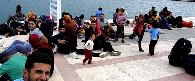 Li Îzmîrê 241 koçberên qaçax hatin girtin