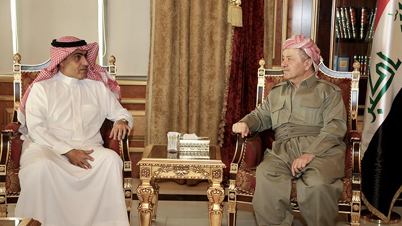 Serok Barzanî bi wezîrê Erebistana Siûdî re civiya