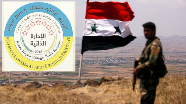 Rêveberiya Rojava: Rejîma Esed pistgiriya parçekirina Sûriyê dike