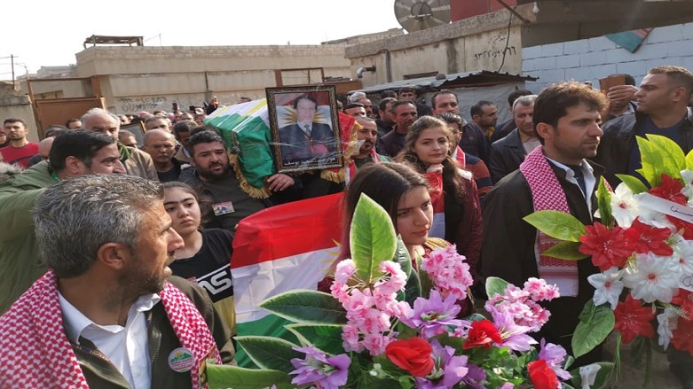 Cenazê hunermend Seîd Yûsif li Qamîslo hat definkirin