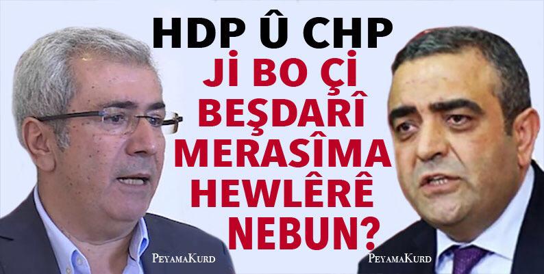 TAYBET | Ji baskê HDP û CHPê daxuyaniyên besdarnebûna merasîma sondxwarinê