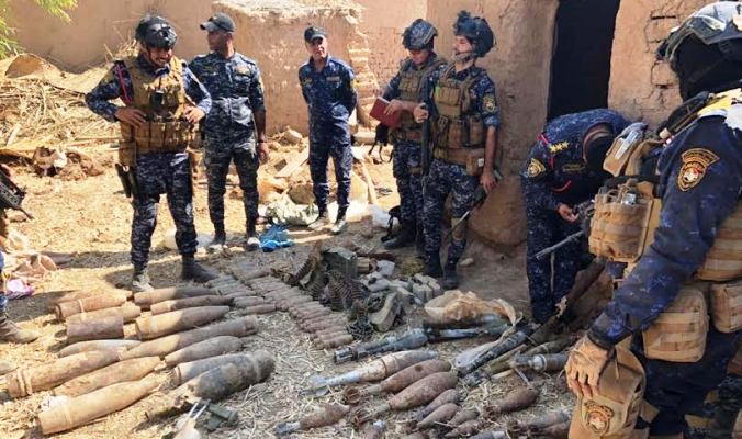 Li Kerkûkê depoya çekên DAISê hat dîtin