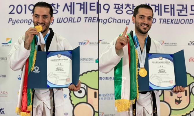 Werzisvanê Kurd bû sampiyonê cîhanê: ‘Bijî Kurd û Kurdistan!’