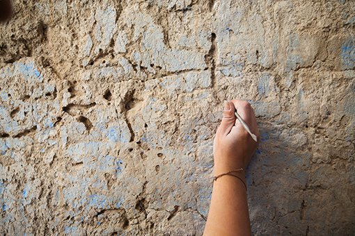 Derket holê ku Ûrartûyan li Keleha Ayanîsê boyaxa sentetîk bi kar aniye