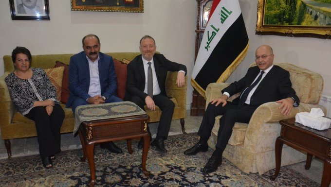 Sanda HDPê li Silêmaniyê bi Berhem Salih re civiya