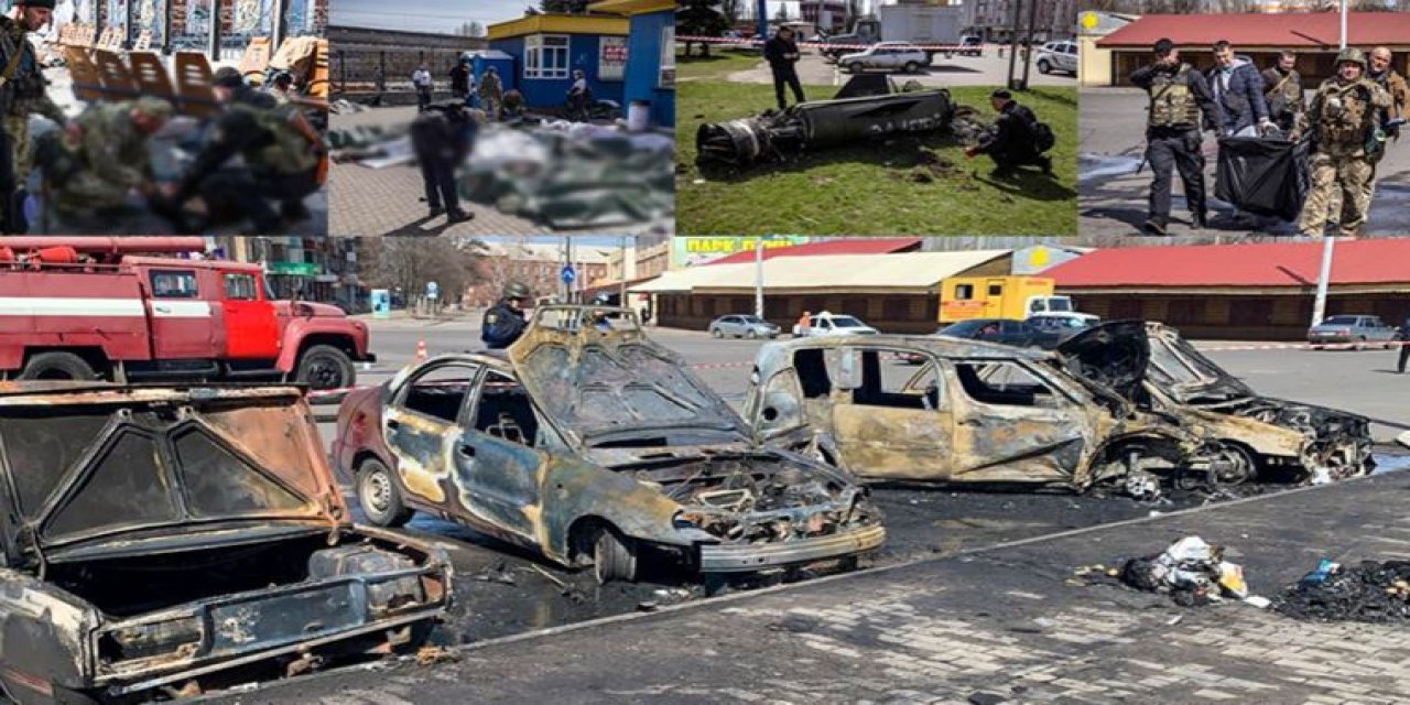 Rûsyayê bi fuzeyê êrîsî îstasyona trênê ya tehlîyekirina sivîlan kir: Bi dehan kustî hene!