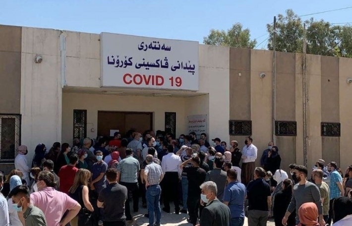 Tendirustiya Hewlêrê: Daxwaza hemwelatiyan ji bo wergirtina derziyê gelekî zêde bûye