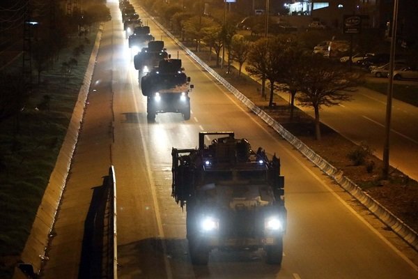 Suriye sinirina askeri sevkiyat