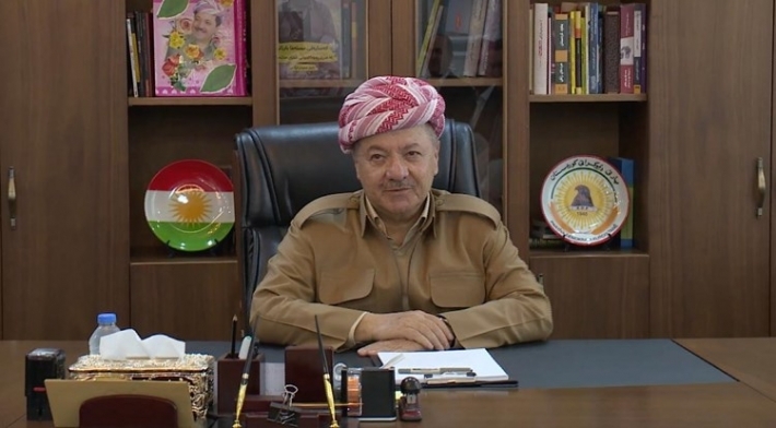 Baskan Barzani, Duhok’taki KDP Merkezi’nde halkla bir araya geldi
