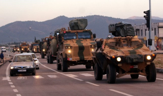 TSK’dan Rojava sinirina askeri sevkiyat
