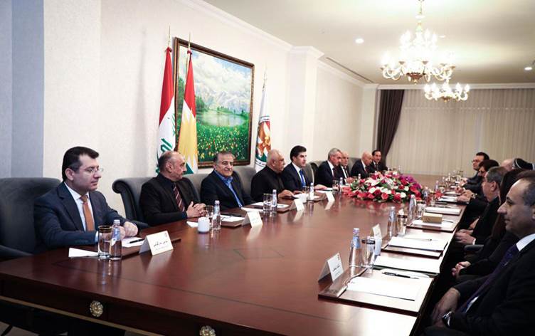 Neçirvan Barzani, siyasi partilerle Irak’i masaya yatirdi