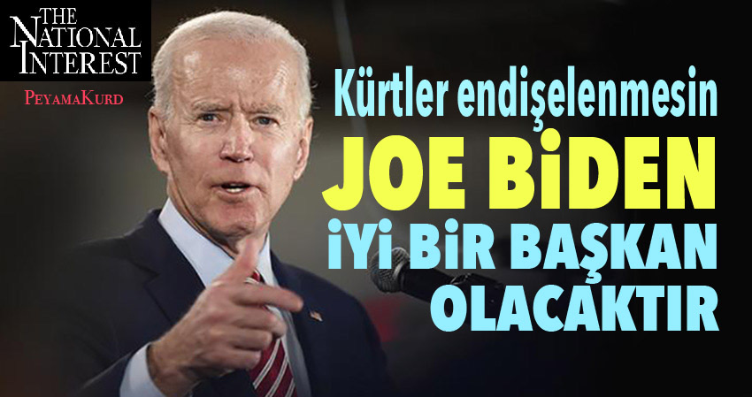 Anketler ondan yana: Biden, ABD'nin en Kürt yanlisi baskani olacak