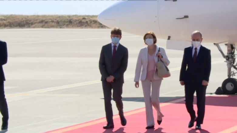 Fransa Savunma Bakani baskent Erbil'de