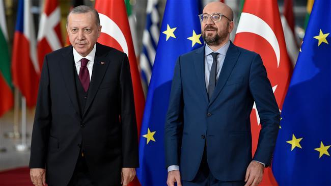 Erdogan, Michel ile Dogu Akdeniz’deki gerilimi görüstü