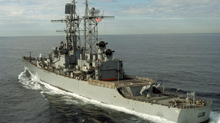 Amerikan savas gemisi Karadeniz sularina girdi