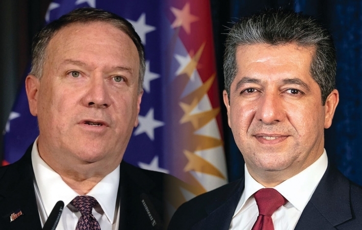 Basbakan Mesrur Barzani’den Pompeo’ya mektup