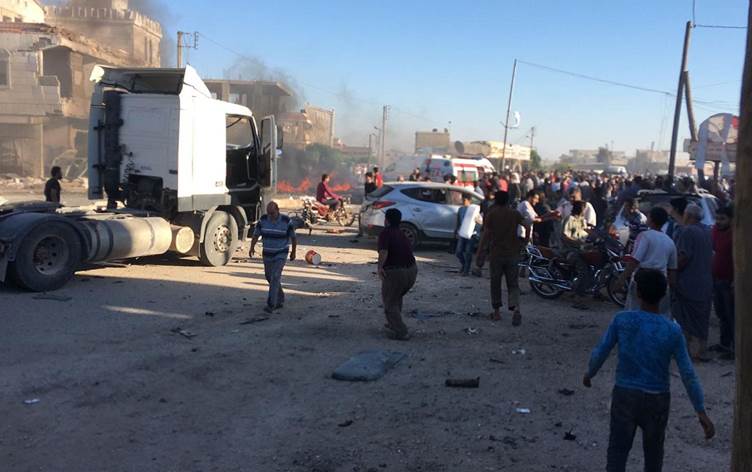 Türkiye-Suriye sinirinda patlama: 4 ölü, 20 yarali