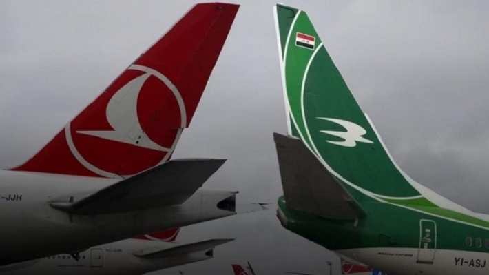 Türkiye ile Irak arasindaki uçak seferleri bugün baslayacak