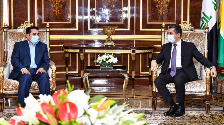 Basbakan Barzani, Irak heyetini kabul etti