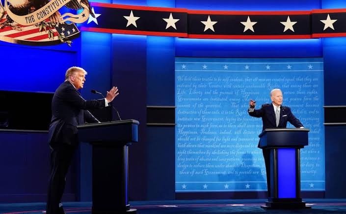 Joe Biden ve Donald Trump ikinci defa karsi karsiya geldi