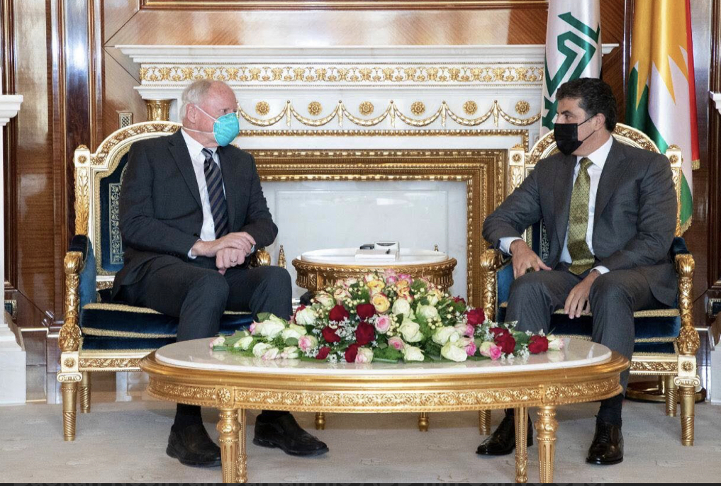 Neçirvan Barzani ve James Jeffrey görüsmesi basladi