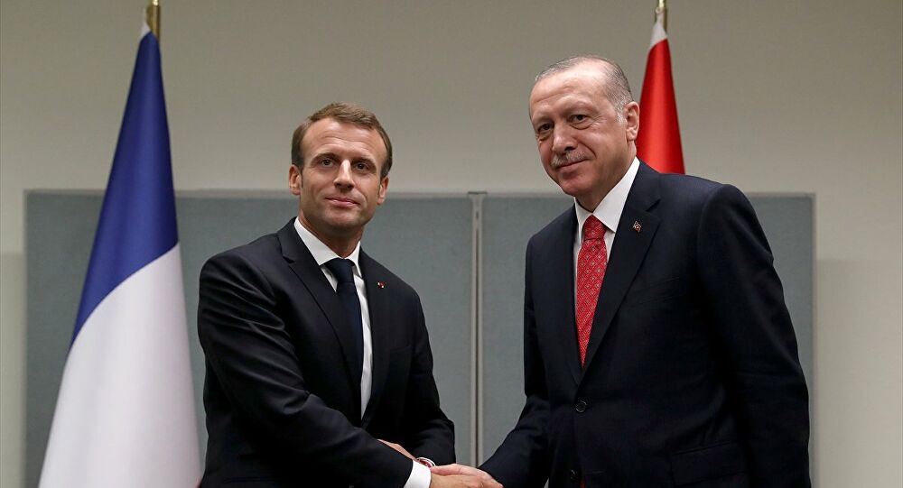 Erdogan ve Macron, Dogu Akdeniz’i görüstü